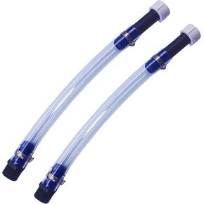 Automotive fuel hose, refueling hose, for racing, ATV, off-road 5 gallon tank and lawn mower tank; The refueling hose is provided with a stop ring and a filter device; （2 pieces ）