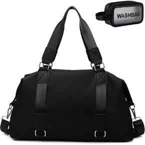Travel Duffle Bag,Gym Bag for Women Weekender Carry on Overnight Bag Personal Item Bag Yoga Tote Bag with Wet Pocket Toiletry Makeup Bag for Sport Dance Trips Hospital Pink