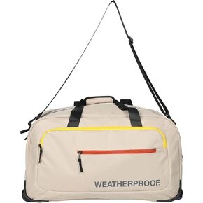 Weatherproof 21" Tan Wheeled Duffle Bag