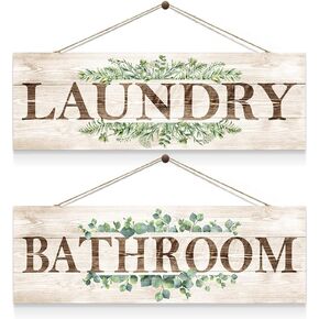 Creoate Pantry Signs Wall Art, Farmhosue Pantry Wall Decor, Wood Wall Hanging Plaque for Pantry Room Decor, Christmas Gift for Home