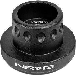 NRG Innovations SRK-RL190H-BK Steering Wheel Short Hub Adapter Compatible with 86-91 CRX Civic / 86-90,Black