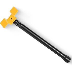 يمتد خافض دواسة الشاحنة Yoursme 21520 من 18-1/2 بوصة إلى 34-1/2 بوصة، ويضغط ويمسك دواسات القابض ودواسات الفرامل في موضعها، أداة خافض دواسة الفرامل عالمية للشاحنات والمركبات الكبيرة in Kuwait