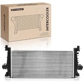 A-Premium Turbo Intercooler Compatible with Buick Verano 2013-2016 & Chevrolet Cruze 2011-2015, Cruze Limited 2016-2016, 1.4L 2.0L, Turbocharged, Automatic Transmission