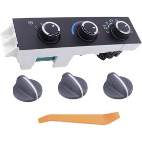 Front A/C Heater Climate Control Module Compatible with 1996-2014 Chevrolet Express 1500 GMC Savana 1500 1996-2020 Chevrolet Express 2500 3500 GMC Savana 2500 3500 94666468