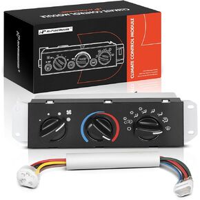 A-Premium Heater Climate Air Conditioning Control Panel Switch Compatible with Jeep TJ Series Wrangler 2005-2006