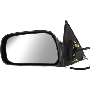 For Toyota Camry 1997 98 99 00 2001 Door Mirror Driver Side | Power | Non-Heated | Gloss | Replacement For 87940-33150-C0 | TO1320132, TO1320139