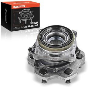 A-Premium Rear Wheel Bearing and Hub Assembly with ABS & 6-Lug Compatible with Nissan Armada 2017-2020 & Infiniti QX80 2014-2022, QX56 2011-2013