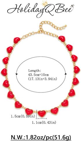Gold Necklaces For Women Heart Charm Necklace Choker Necklace Toggle Necklace Adjustable Design Heart Necklace Jewelry Gift in Saudi Arabia