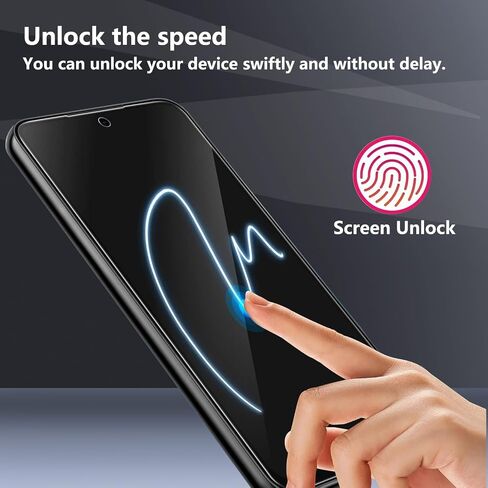 [2 +2Pcs Samsung Galaxy A25 5G Privacy Screen protector with careme les[Protect privacy][Scratch resistant][Anti Fingerprint][Bubble-Free][Easy installation] in Saudi Arabia