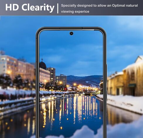 [2 +2Pcs Samsung Galaxy A25 5G Privacy Screen protector with careme les[Protect privacy][Scratch resistant][Anti Fingerprint][Bubble-Free][Easy installation] in Saudi Arabia