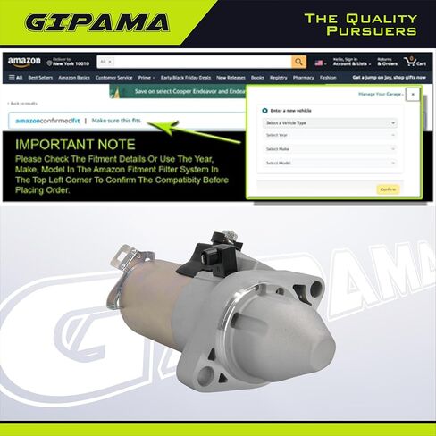 17844 كاتب هوندا CRV 2002 2003 2004 2005 2006 كاتب 2.4L L4 اسطوانة المحرك OE استبدال 91262070 SR107432 31200-PPA-A01 31200-PPA-A02 31200-PPA-505(17844) كاتب) in Kuwait