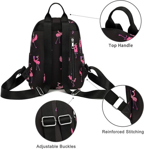 Mini Backpack Purse Fashion Small Backpack Casual Daypack for Women Girls School Travel (Checkered Pink) in Kuwait