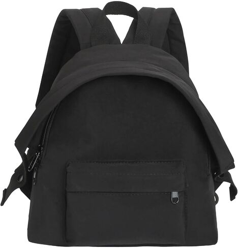 Phaoullzon Cute Mini Backpack Travel Purse Small Kawaii Casual Daypack,Black in Saudi Arabia