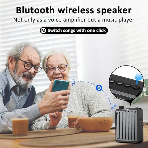 ZOWEETEK مضخم صوت بلوتوث مع سماعة ميكروفون سلكية للتحدث، ودعم التسجيل وتنسيق الصوت MP3، ومضخمات الطاقة المحمولة للمعلمين والمدربين والتدريب، ويجب أن يمتلك المعلم in Kuwait