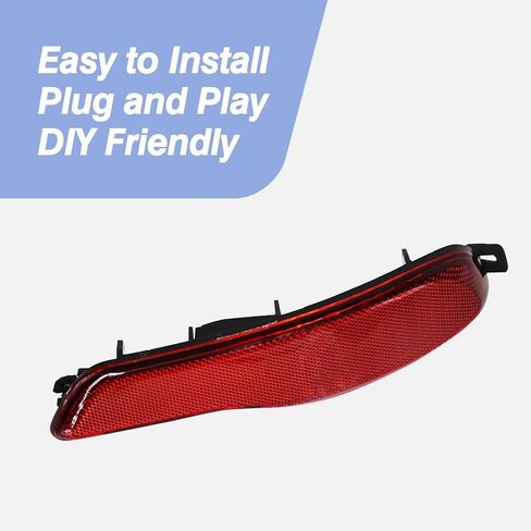 عاكس المصد الخلفي من CULMKARI يناسب 2014-2018 Cherokee استبدال رقم الجزء 68105145AC (يسار) in Kuwait