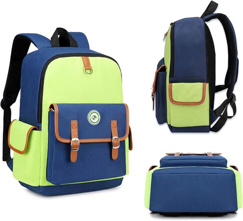 حقيبة ظهر للأطفال من weiatas حقيبة كتب لمرحلة ما قبل المدرسة ورياض الأطفال الابتدائية للبنات والأولاد (أحمر-أزرق، صغير) in Kuwait