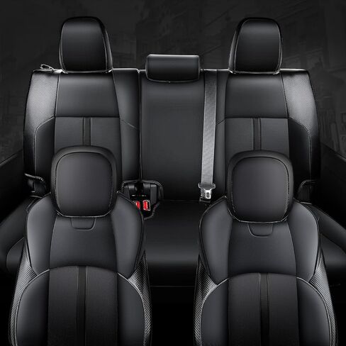 أغطية مقاعد جلدية مناسبة خصيصًا لسيارة Tacoma Gen 4th Double Cab لعام 2024 2025 - مغطاة بالكامل - تناسب مثل القفاز - تتضمن أغطية مسند ذراع وحدة التحكم المركزية - لملحقات تاكوما in Kuwait