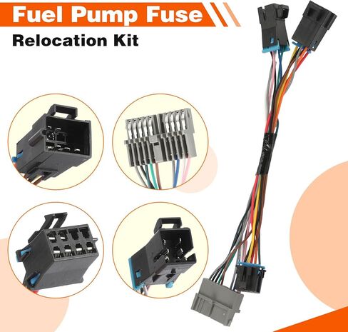 محول أسلاك محول التحكم في درجة حرارة مكيف الهواء مناسب لسيارة تشيفي سيلفرادو 1995 بدون خيار إزالة الصقيع الخلفي (تحويل وحدة 1996-1999 إلى مركبة 1995) OE 16233143 9378815 1572548 in Kuwait