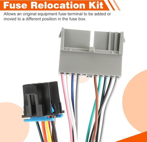 محول أسلاك محول التحكم في درجة حرارة مكيف الهواء مناسب لسيارة تشيفي سيلفرادو 1995 بدون خيار إزالة الصقيع الخلفي (تحويل وحدة 1996-1999 إلى مركبة 1995) OE 16233143 9378815 1572548 in Kuwait