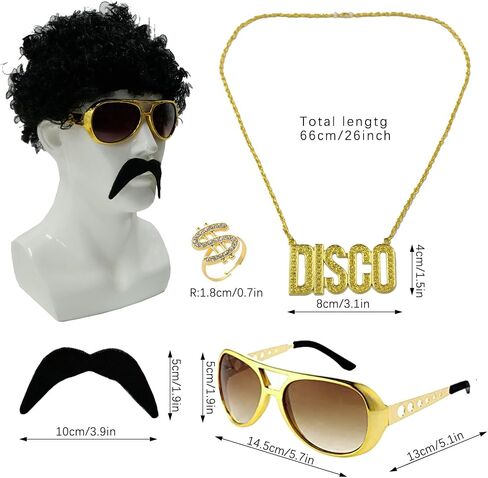 Men's 70s Long Sleeve Disco Outfit Cowboy Retro Outfits for Halloween Party Adult Costumes with Bell Bottoms Pants in Saudi Arabia