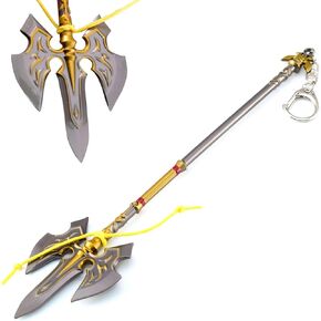 Mini Link Master Sword Shield Trident Zinc Alloy Mini Model Ornament