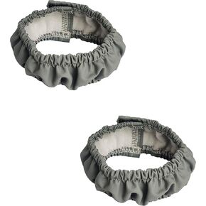 قطعتان من أغطية إطارات الكراسي المتحركة للعجلة الأمامية مقاس 7 بوصات لحماية سجاد الأرضيات، ونعال الكراسي المتحركة المقاومة للاهتراء مقاس 7 بوصات، وأغطية إطارات الكراسي المتحركة in Kuwait