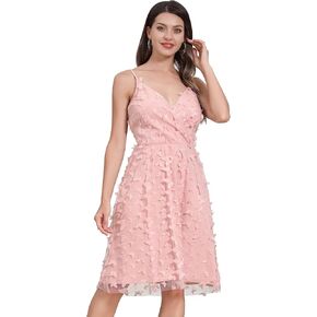 Women Corset Dress Floral Mini Dress Sexy Spaghetti Straps Low Cut Lace Short Dress Ruffle Summer Bustier Sundress