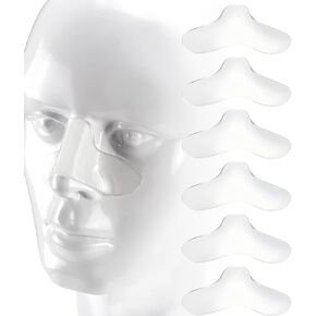 6 Pack CP-AP Nose Pads for Most CP-AP Masks by TOMOON, Customized Size CP-AP Accessories, Avoiding Air Leaks; Red Mark Irritation and Soreness, Washable Design