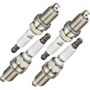 3297 Iridium Spark Plugs 4 Pack Compatible with Camry Corolla Highlander RAV4 Matrix Scion xB tC Pontiac Vibe Lexus HS250h Mercedes-Benz SLK230 C230 1.8L 2.0L 2.2 2.3 2.4L 2.5L 2.7L L4