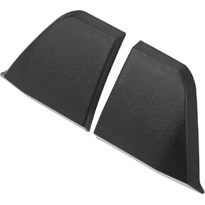 2 Pcs Car Side Skirt Spoiler Car Wings Splitter for Ford for Mustang GT V6 2015 2016 2017 2018 2019 Black Durable Material