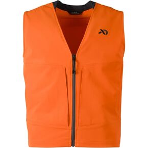 First Lite Men's Charge Hunters Orange Vest - Lightweight High-Visibility Hunting Vest