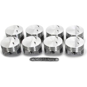 JE Pistons KB Performance Pistons KB120.030-7cc Flat Top Piston Set for Small Block Chevrolet