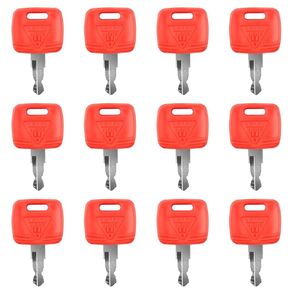 RE183935 RE71557 12PCS Ignition Key Compatible with John Deere Tractor 2038R 3120 3320 3720 4210 4320 4510 4710 4730 5320 5045E 5103 5203 7130 7230 7810 8330 9510