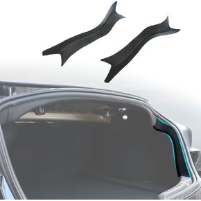 Rear Bumper Guard Compatible with 2024 New Tesla Model 3 Highland, TPE Corrosion Resistance Rear Bumper Protector, Heat Resistance Trunk Bumper Protector Guard