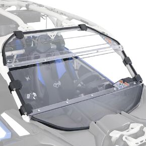 KEMIMOTO X3 Full Windshield Hard Coated Compatible with Can-Am Maverick X3 & X3 Max XRS XDS Turbo RR 2017-2025 PC Heavy Duty Front Windproof Full Window