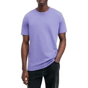 AllSaints Men's Brace Short Sleeve Crew Neck Shirt
