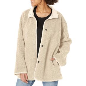 Velvet by Graham & Spencer Women's Albany Reversible Lux Sherpa Coat