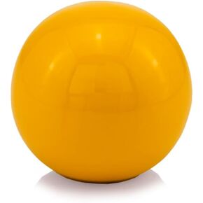 Modern Day Accents 4485 Bola Illuminating Yellow Sphere, Aluminum, Filler, Orbs Decorative Balls, Tabletop Modern Wall Decor, Decorative Balls for Centerpiece Bowls, Home Office, Home Decor, 4-in ball