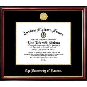 Campus Images University of Kansas Petite Diploma Frame