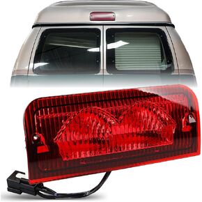 923-290 Brake Light Center High Mount - Halogen Third Stop Light Compatible with Ford E150 E250 E350 E450 E550 Econoline Super Duty 1992-2022 - Fits for 6C2Z13A613B F2UZ13A613B XC2Z13A613BA