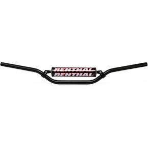 Renthal 701-01-BK-01-185 7/8 Bar Honda CRF150/230 2016- Bend Black 7/8-Inch MX/Enduro Handlebar