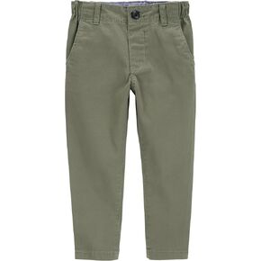 OshKosh B'Gosh Boys' Thermal Pocket Henley, Terra Stone, 10