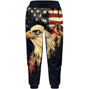 Boys Jogger Pants Girls Sports Sweatpants Kids 4-15T Lightweight Hiking Pants Cute Graphic Casual Activewear