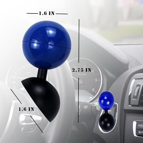 Car Push to Start Stop Button Cover Joystick Rocker Accessories Car Engine Metal Ball-Shaped One-Touch Start Gear Switch Cover (Red) in Saudi Arabia
