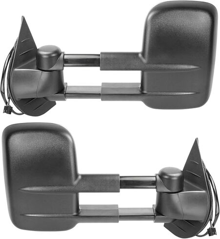 Trail Ridge Tow Mirror Power Heated Chevron Signal Pair Set for Silverado Sierra in Saudi Arabia
