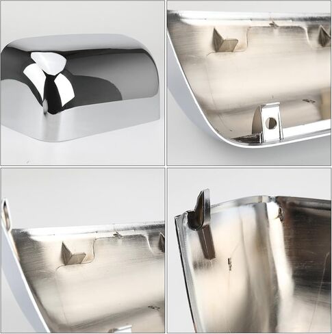 الكروم مباشرة استبدال العلوي نصف مرآة قبعات غطاء الكسوة ل 2008-2016 فورد F250 F350 F450 F550 سوبر واجب سحب الملحقات in Kuwait