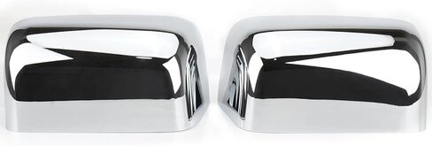 الكروم مباشرة استبدال العلوي نصف مرآة قبعات غطاء الكسوة ل 2008-2016 فورد F250 F350 F450 F550 سوبر واجب سحب الملحقات in Kuwait