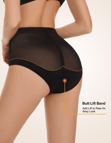 SIMIYA Shapewear Tummy Control Lower Belly Shapewear Underwear Panties Low Rise Body Shaper Tummy Control For Women in Saudi Arabia