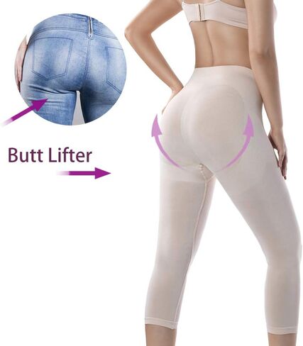 +MD Womens Shapewear Legging High Waist Thigh Slimmer Tummy Control Panties Body Shaper Butt Lift in Saudi Arabia
