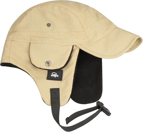 Clakllie Waterproof Trapper Hat for Men Women Windproof Winter Hats with Visor Earflaps Trooper Russian Ushanka Cap in Kuwait